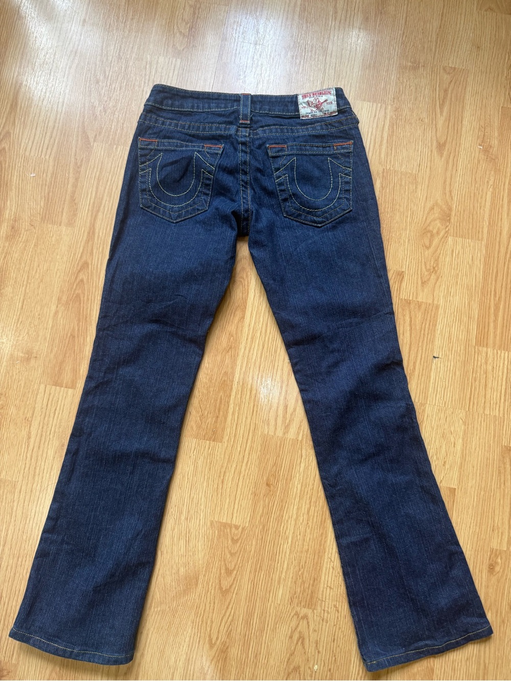 Vintage Y2K True Religion Bobby Jeans Women’s 27 Low Rise Bootcut Made in USA